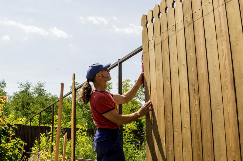 Local Timber Fence Installation pros at work