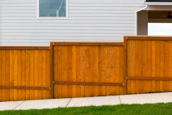 Treated Fence Construction