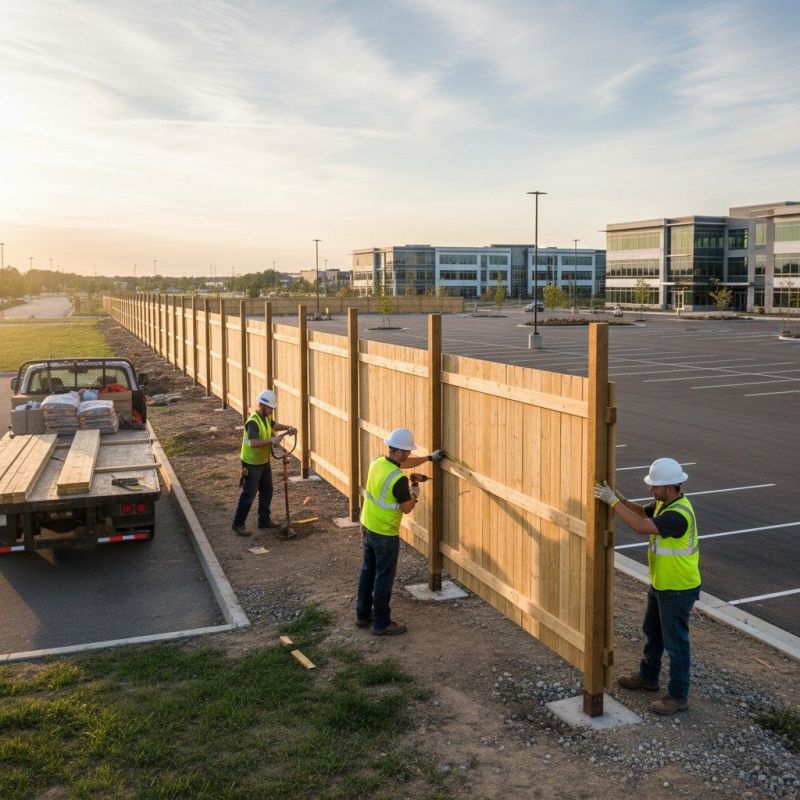 Timber Fence Installation