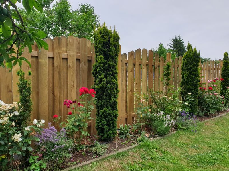 Timber Fence Installation detail